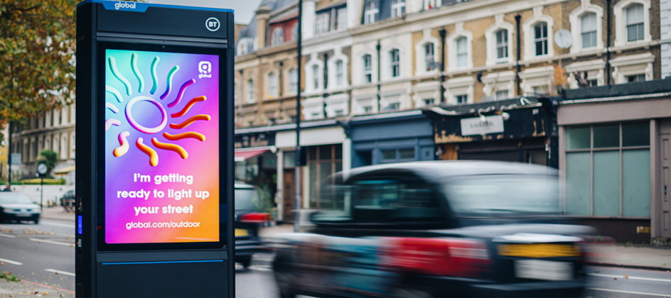 Global and BT roll out upgraded digital Street Hubs across the UK